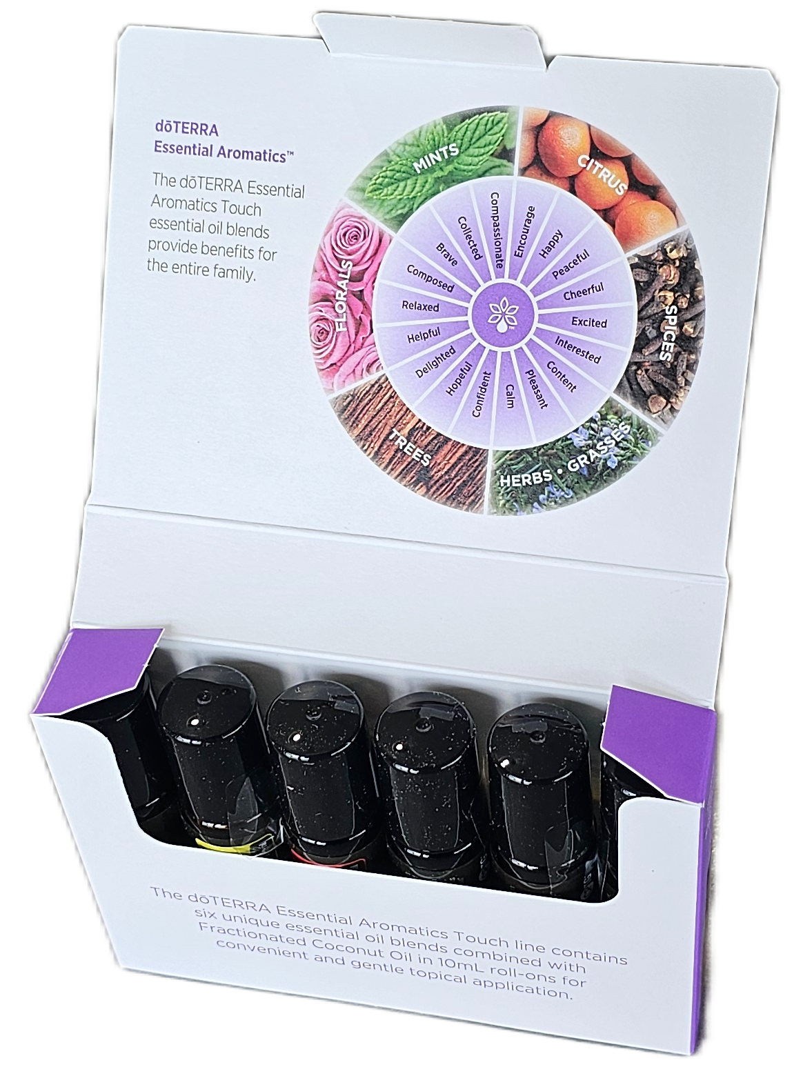 60215567 doTERRA Essential Aromatics touch csomag kibontva